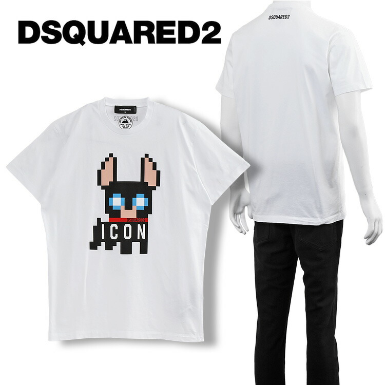 訳あり未使用品【DSQUARED2】ロゴ　ポロシャツ　Mサイズ　定価61600円 在庫セール 日本未発売 DSQUARED2(ディースクエアード)Tシャツ