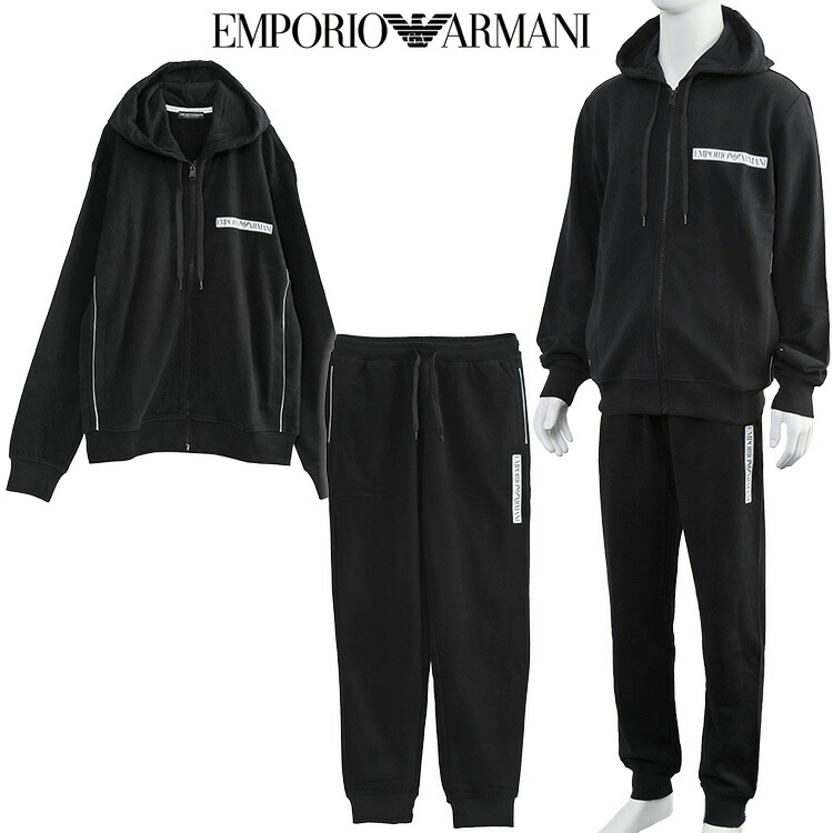 EMPORIO ARMANI セットアップジャージ メンズ 6DPV53 PJ16Z 1562 EMPORIO ARMANI エンポリオ アルマーニ セットアップ ジャージ