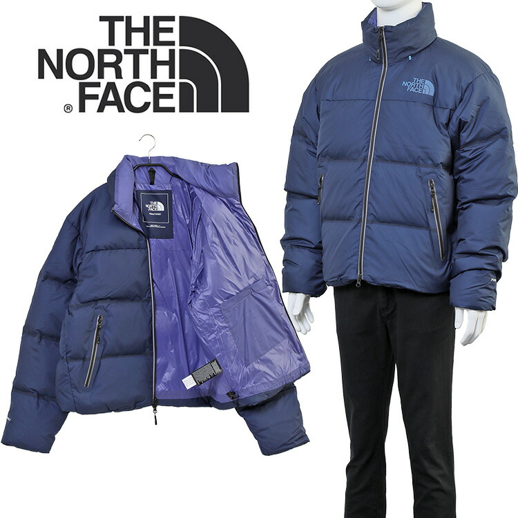 北の方人間の顔 落ちこむ THE NORTH FACE リマスターヌプシ 伸び伸びする填まる EU青写真 NF0A7UQZ M RMST NUPTSE JACKET-O6Q サミットネイビー【アウター】