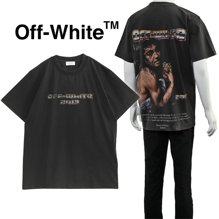 【Off-White】送料・関税込★チェーンアローフードTシャツ OFF-WHITE (オフホワイト) 阪急メンズ東京限定 LANDSCAPE ツリー
