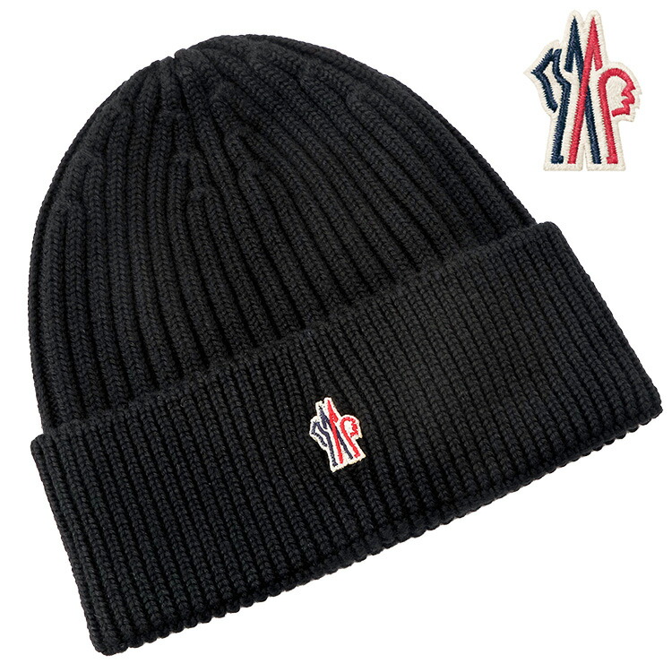 楽天市場】MONCLER モンクレール ニットキャップ 3B100-00-09974