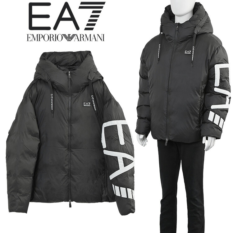 EA7 EMPORIO ARMANI エンポリオアルマーニ ダウンジャケット L 新品Lサイズ エンポリオアルマーニ ライトダウンジャケット