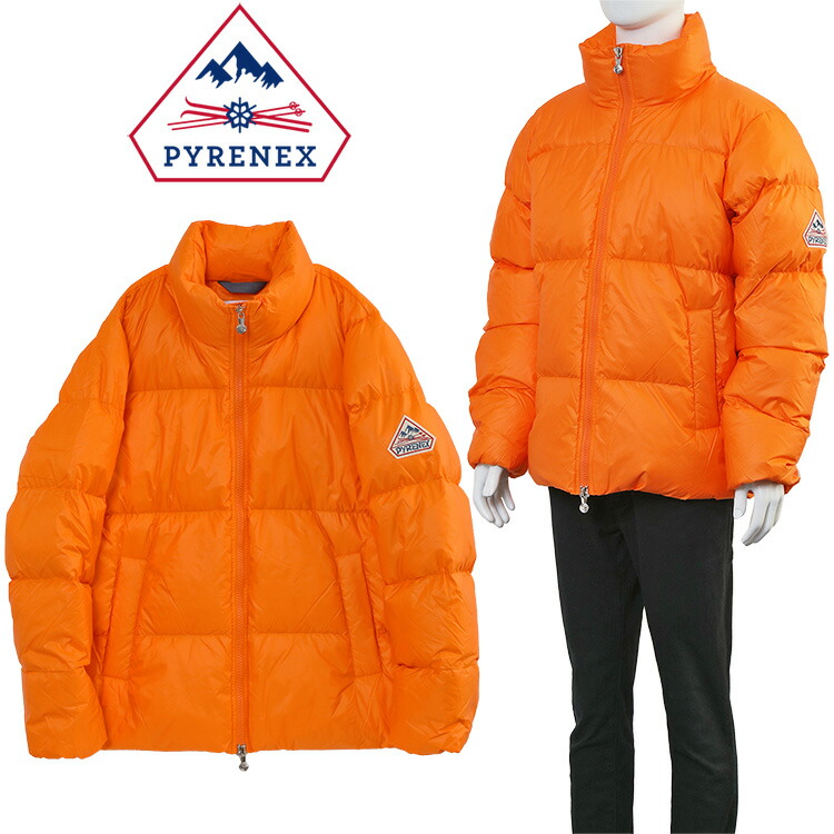 PYRENEX 落ち込む上衣 うつり変わり 2 HUW044 SHIFT 2-ORANGE 8028 オレンジ色【新作】【アウター】