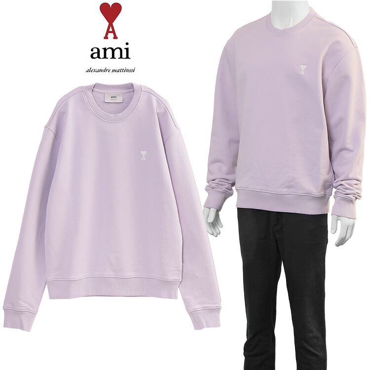 楽天市場】アミ パリス AMI Paris Ami de Coeur スウェットシャツ