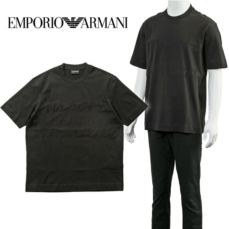 楽天市場】アルマーニ Tシャツ EMPORIO ARMANI 同色 エンボス