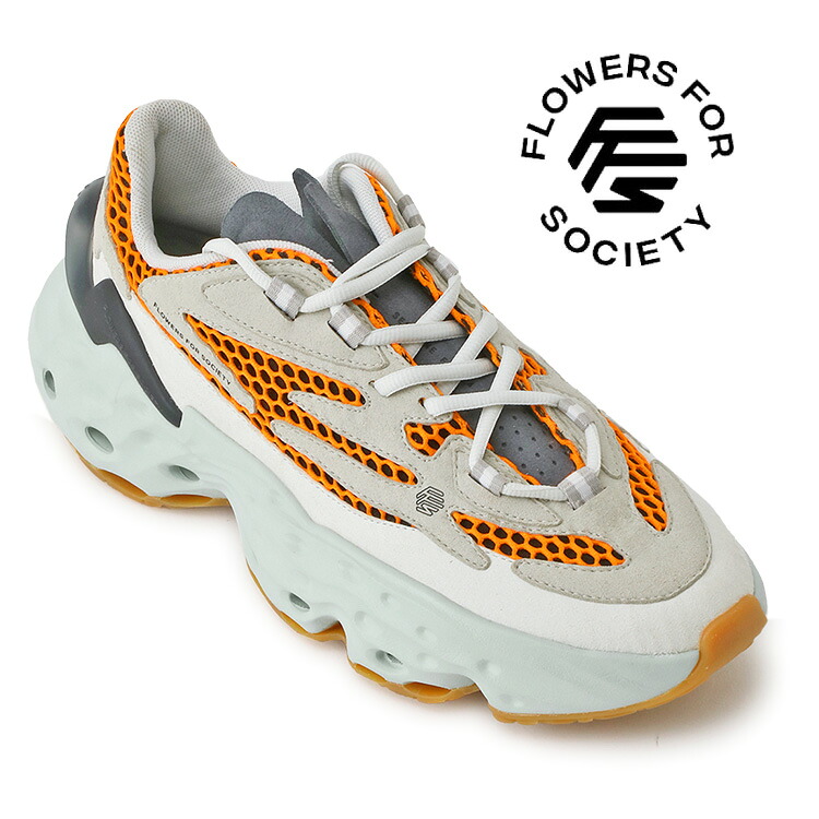 Flowers for Society スニーカー シード壱 デトックス FFS024 FFS SEED.ONE DETOX-HALSEY ORANGE CREME【新作】