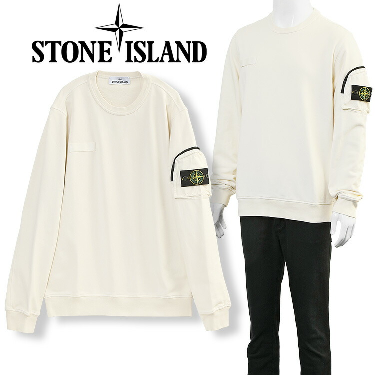 【美品】ストーンアイランド・長袖・コンパスバッジ・24AW・リラックス・M 美品】ストーンアイランド・長袖・コンパスバッジ・24AW・リラックス・M