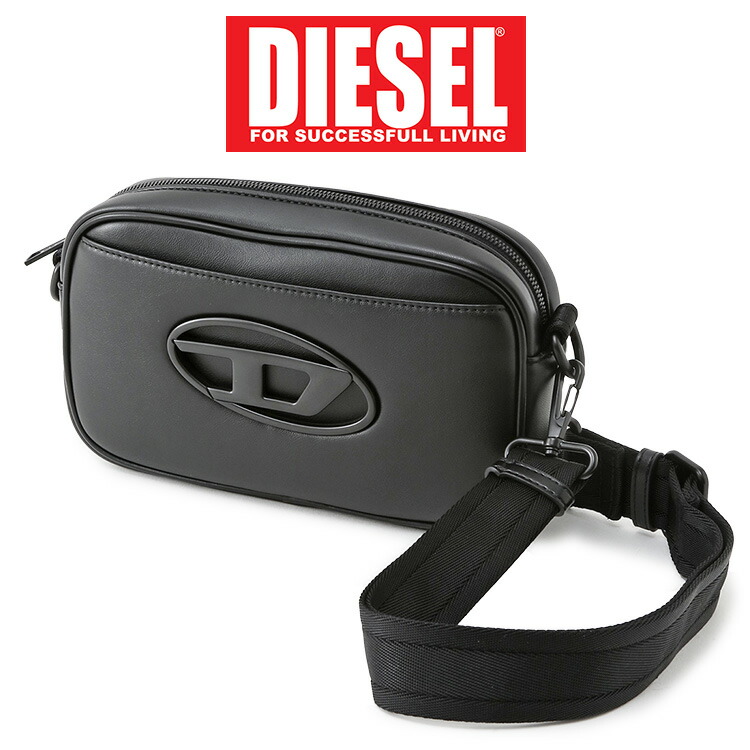 DIESEL オーバルD 2WAY ミニ ショルダーバッグ X10262-P5925 HOLI-D CAMERA BAG-T8013【新作】