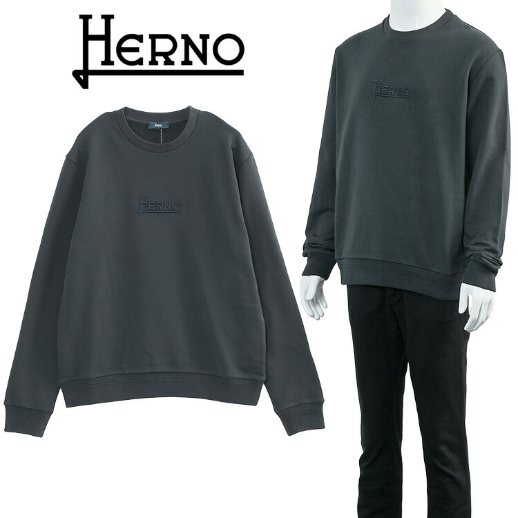 【楽天市場】ヘルノ HERNO スウェット シャツ JG000231U-50017-9200 BLU NAVY【新作】:IMPORTBRAND JP
