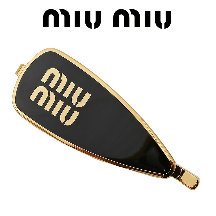 MIUMIU ミュウミュウ ヘアクリップ 5IF144 3点セット miu MIUMIU ミュウミュウ ヘアクリップ 5IF144 2DTU レディース