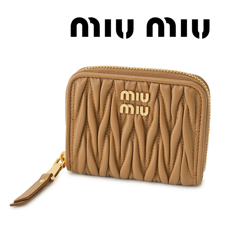 miumiu コインケース 楽天市場】ミュウミュウ miumiu 財布 コインケース 5MB06M 2FPP