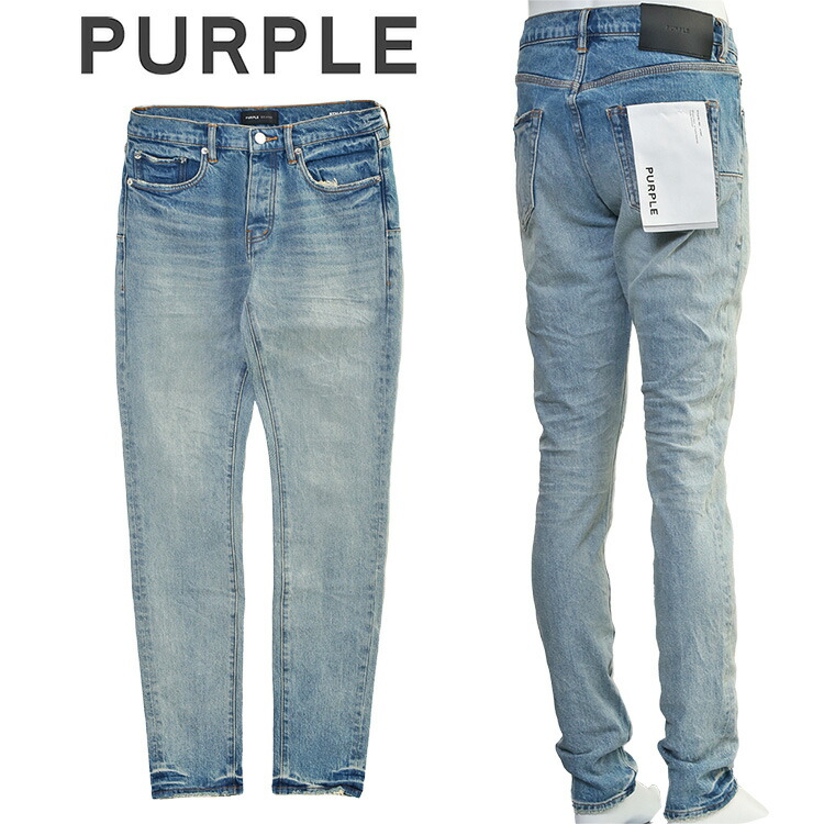 purple brand スリムフィットデニム PURPLE BRAND パープルブランド SLIM FIT LOW RISE WITH LEG