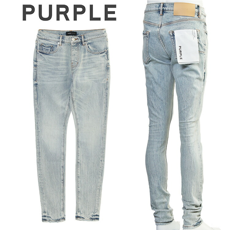 楽天市場】PURPLE BRAND MID RISE SLIM JEAN (P002-BLB:BLACK WASH