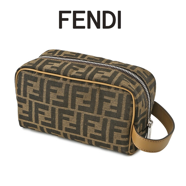 楽天市場】【訳ありアウトレット】フェンディ ポーチ モノグラム FENDI