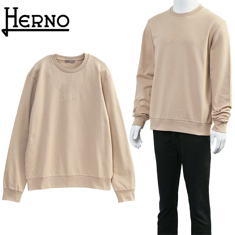 地獄ノ たまり場 HERNO RESORT 同色ロゴタイプ 調教師 JG00049UR-52113-1985 CHANTILLY シャンティリー【新作】