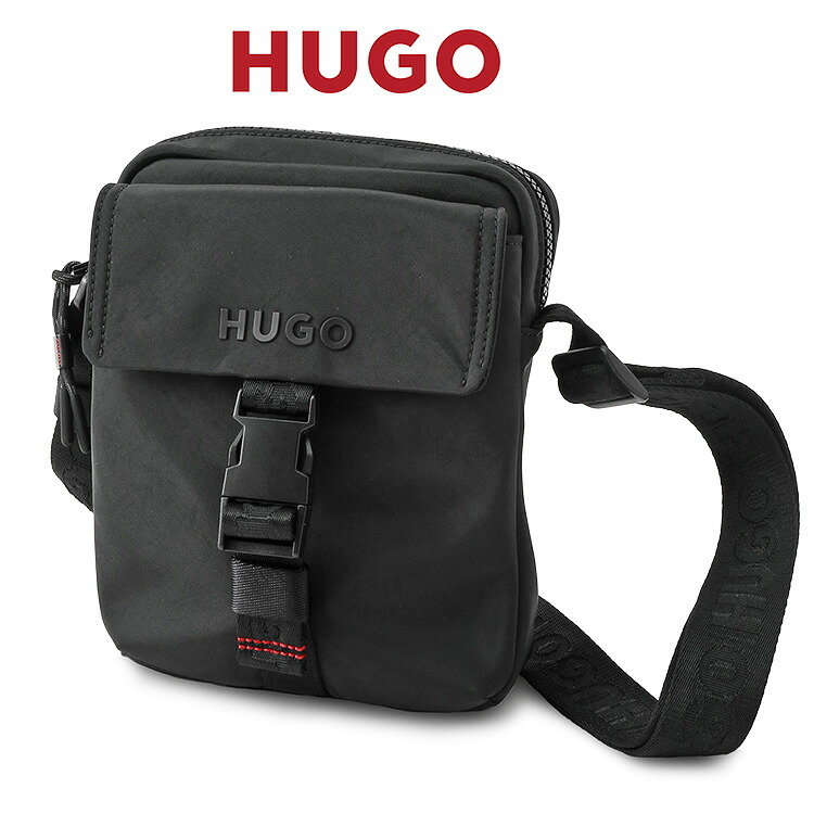 ヒューゴ HUGO ミニ ショルダーバッグ 50547276-001 BLACK【新作】