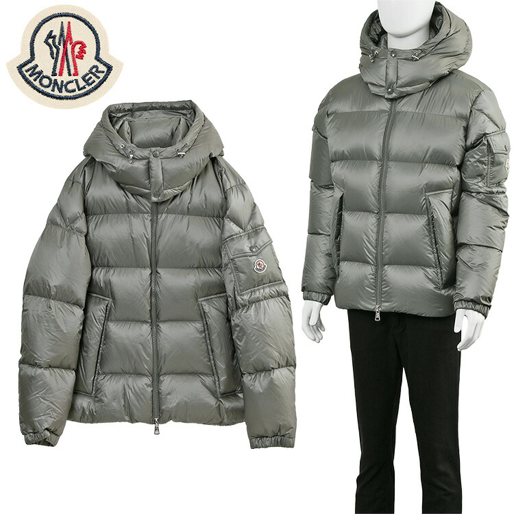 モンク線路 MONCLER 落ちこむ上衣 COUYERE / クイエール 1A001-58-597XQ-905 薄墨色【新作】