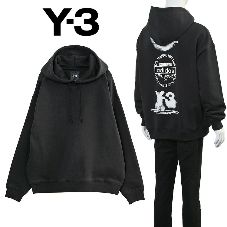 【 Y☆  】 楽天市場】Y-3 ワイスリー フーディー グラナイト U Y-3 GRAPHIC