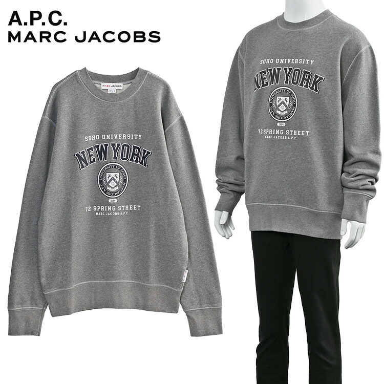 楽天市場】MARC JACOBSスウェット トレーナー ビジュー長袖M4007609