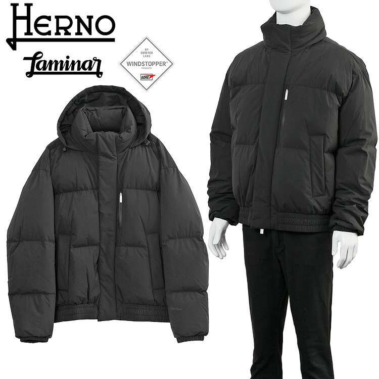 【楽天市場】HERNO laminar WINDSTOPPER by GORE-TEX LABS ダウンジャケット PI00379UL ...