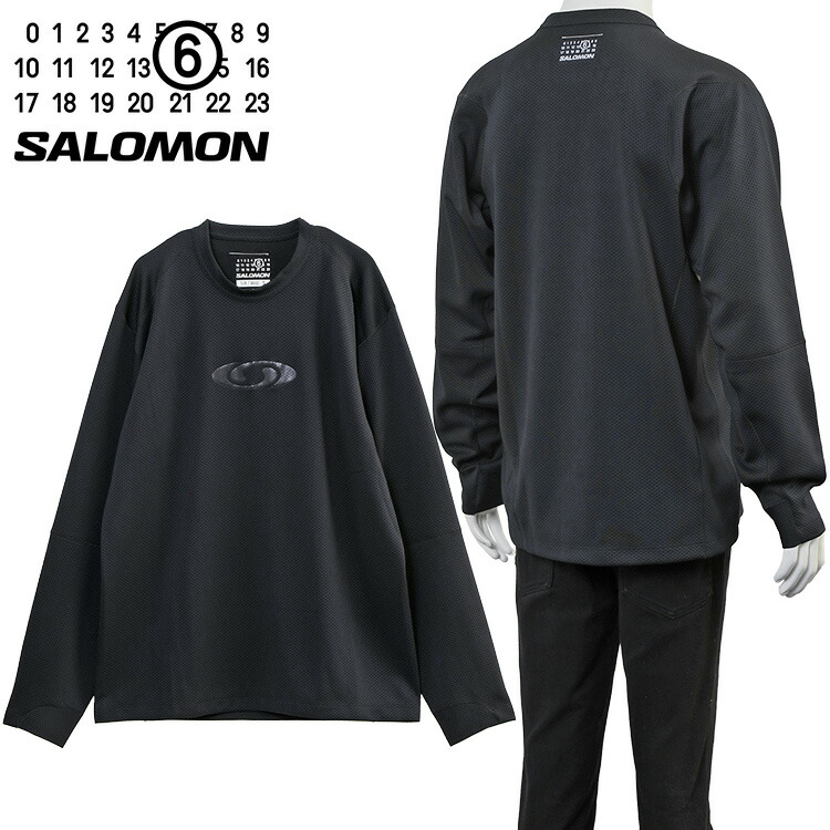 MM6 × Salomon ロンT 長袖 Tシャツ オーバーサイズシルエット SH0NH0020-M20139-899【新作】【エントリーでポイント5倍】|IMPORTBRAND JP