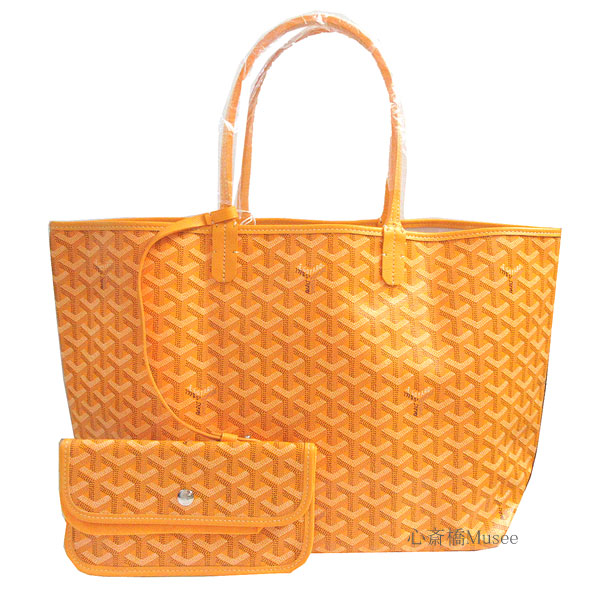 ≪新品≫正規品 GOYARD ゴヤールサンルイ PM イエロー ショッパー リボン ラッピング ST LOUIS yellow 黄色 お得