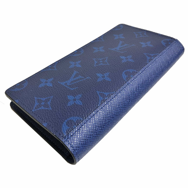 楽天市場 新品 ルイヴィトン Louis Vuitton メンズ ポルトフォイユ ブラザ タイガラマ モノグラム コバルト ブルー M 長 財布 限定 箱 ラッピング インポートミュゼ心斎橋筋一丁目店