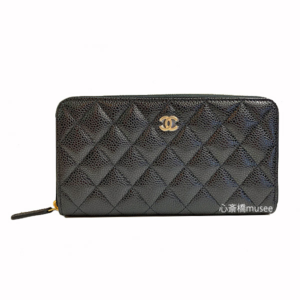 美品CHANEL シャネル 長財布 ココマーク 本革 ガンメタGOLD 金運UP 楽天市場】【新品】シャネル CHANEL 長財布 クラシック CLASSIC