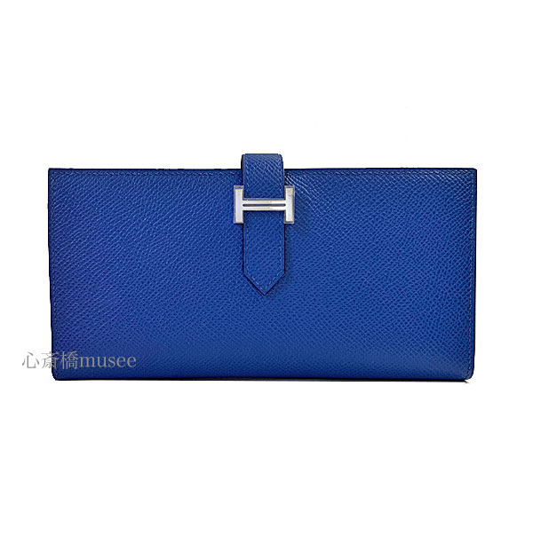 【楽天市場】≪新品≫HERMES エルメス 長財布 ベアン クロコ 