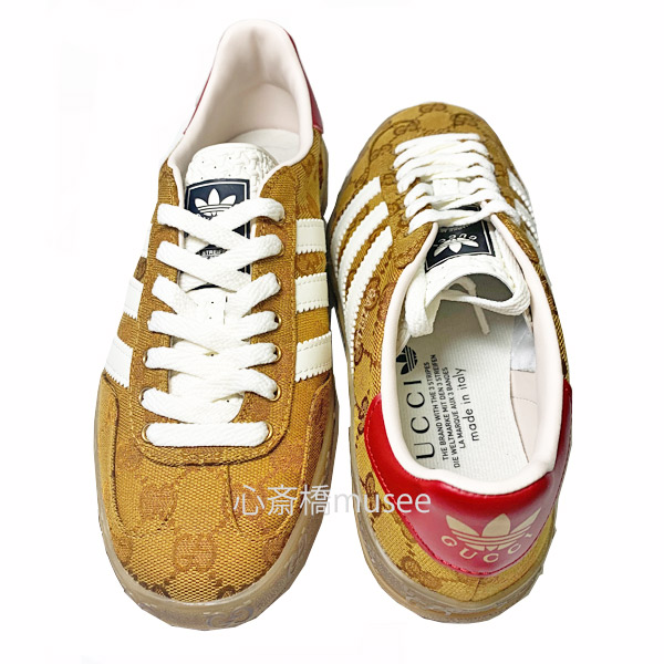 【楽天市場】≪ 新品 ≫ adidas x Gucci メンズ スニーカー ガゼル