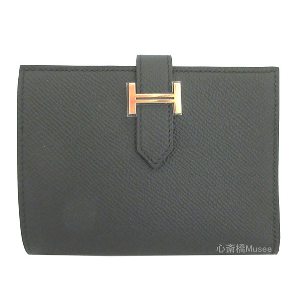 【マイソールゴート /Limoncello】HERMES ミニ財布 ベアン マイソールゴート /Limoncello】HERMES ミニ財布 ベアン
