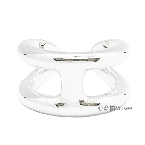 HERMES リング オスモスPM H102539B HERMES エルメス リング 指輪 オスモスPM H102539B SILVER : e