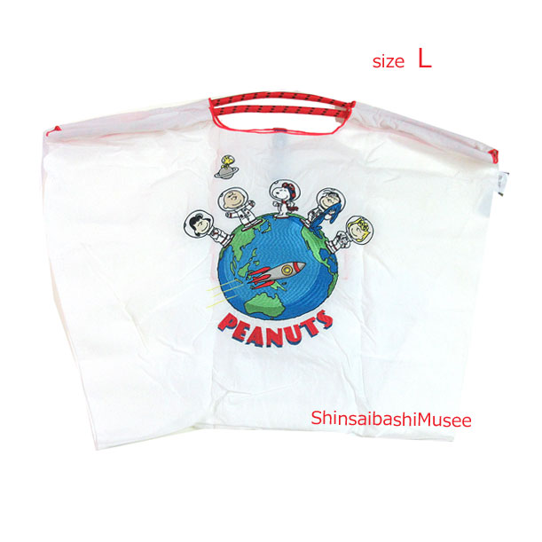 ≪ 新品 ≫ボールアンドチェーン スヌーピー ピーナッツ スペース トラベル size L ホワイト エコ ≪ Brand new ≫Ball&Chain Snoopy Peanuts Space trabel Size L White Eco｜インポートミュゼ心斎橋筋一丁目店