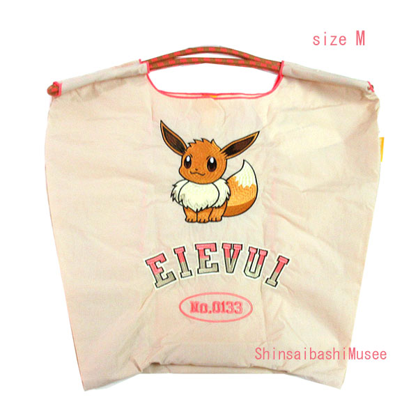 ≪ 新品 ≫ボールアンドチェーン ポケモン ナンバーコレクション No.0133 イーブイ トートバッグ M 限定 エコ ベージュ ≪Brand new≫Ball＆Chain Pokemon Number Collection No.0133 Eievui Tote Bag M Limited Edition Eco beige｜インポートミュゼ心斎橋筋一丁目店
