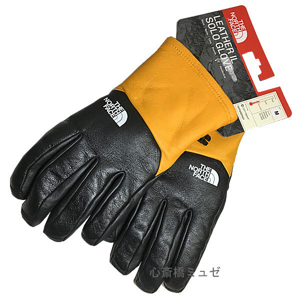 the north face leather gloves