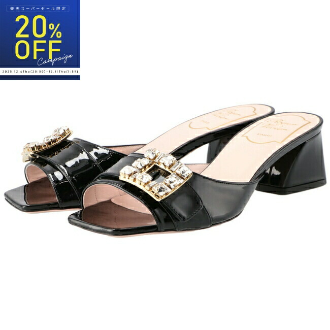 楽天市場】ROGER VIVIER ロジェヴィヴィエ サンダル SLIDY VIV スライ