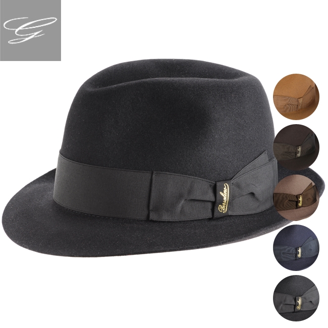 特価ブログ ボルサリーノ Borsalino ハット グレー CA4LA - 帽子