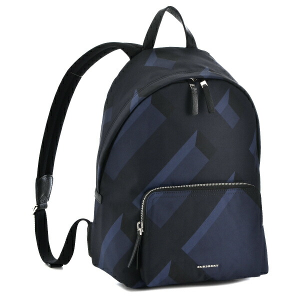 バーバリー 傘 メンズ ネイビー Iucn Water