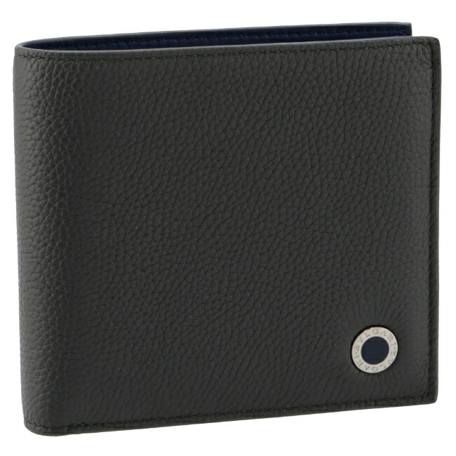 ブルガリ Bvlgari 財布 メンズ カーフスキン 二つ折り財布 Royal Sapphire 21年秋冬新作 00 0086 Kuechen Ly