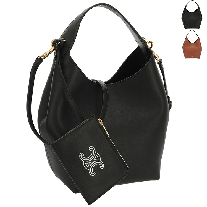 セリーヌ/CELINE レディース ショルダーバッグ スモールホーボー ハンドバッグ サプルスムースカーフ 2026年春夏新作 L1013-3Q71｜Import Brand Grace