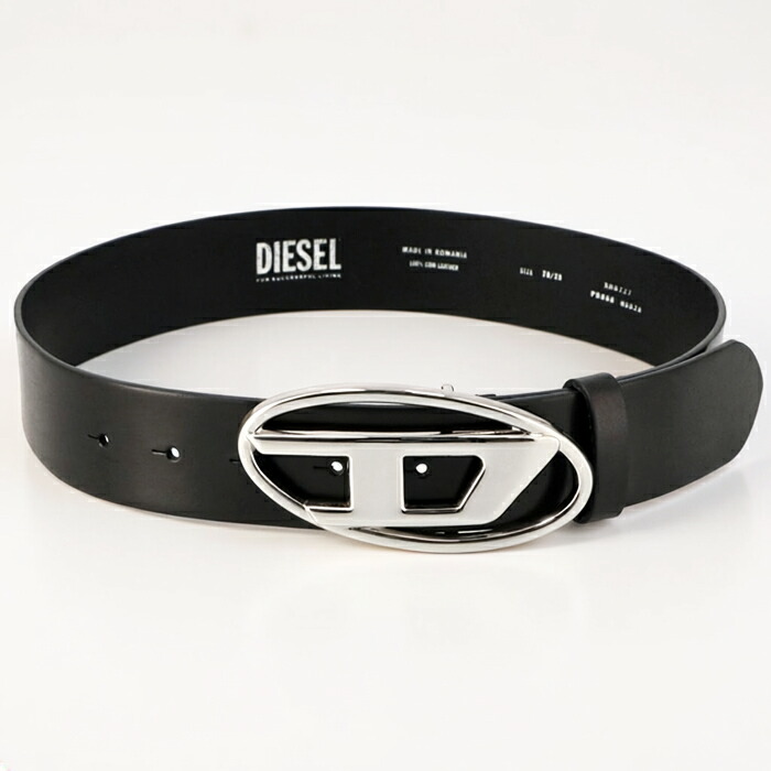ディーゼル/DIESEL レディース 胴締め B-1DR W なめし革 3.9糎幅 オーバルD X08727-PR666【RSS_03】