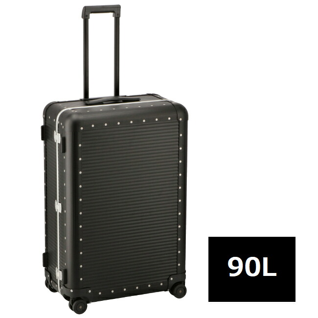 エフピーエム/FPM キャリーバッグ メンズ 90L BANK SPINNER 76 A076-15 スーツケース CAVIAR BLACK A15076-0001-915｜Import Brand Grace