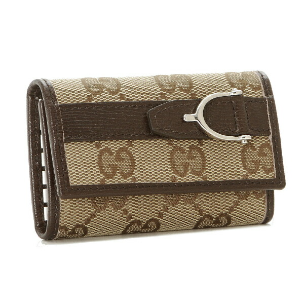 楽天市場 グッチ Gucci キーケース メンズ メンスターラップ Ggキャンバス 6連キーケース ベージュ F6bln 9643 Import Brand Grace