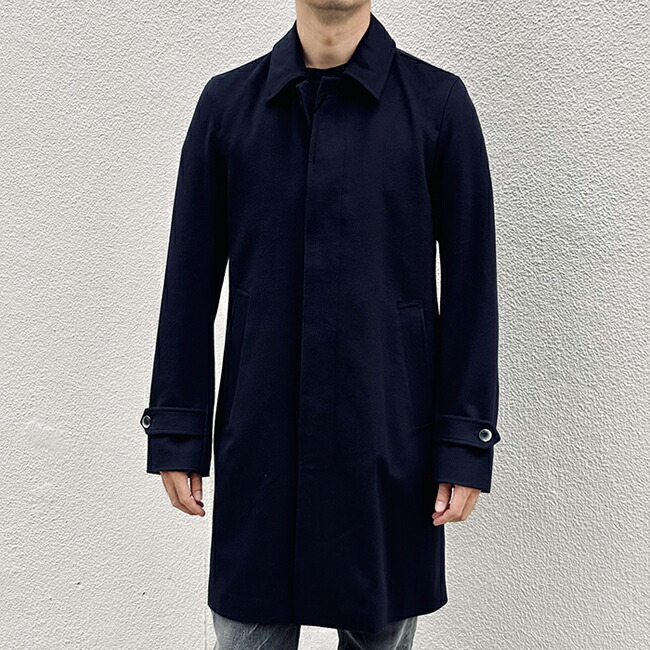 楽天市場】ヘルノ HERNO メンズ ステンカラーコート カシミヤ混ウール