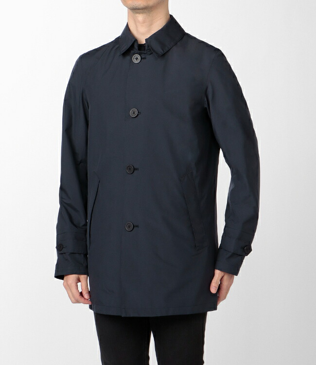 【楽天市場】ヘルノ/HERNO コート メンズ LAMINAR ラミナー GORE-TEX PACLITE レインコート ステンカラーコート ...