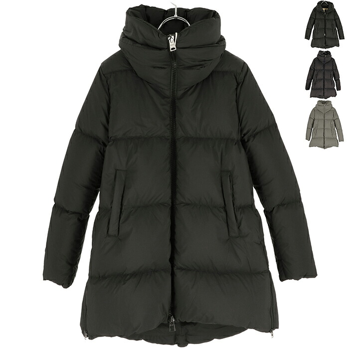 ヘルノ/HERNO レディース ダウンジャケット A SHAPE エコアージュ スタンドカラー 撥水 PI001959D-12456|Import Brand Grace