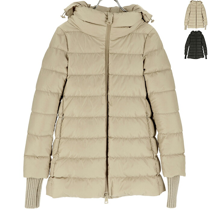 楽天市場】ヘルノ HERNO フード付 ダウンジャケット レディース