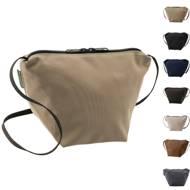 未使用級　Herve Chapelier レザーショルダーバッグ　XS 黒　ミニ エルベシャプリエ Herve Chapelier 1927N (ナイロン舟型ショルダー