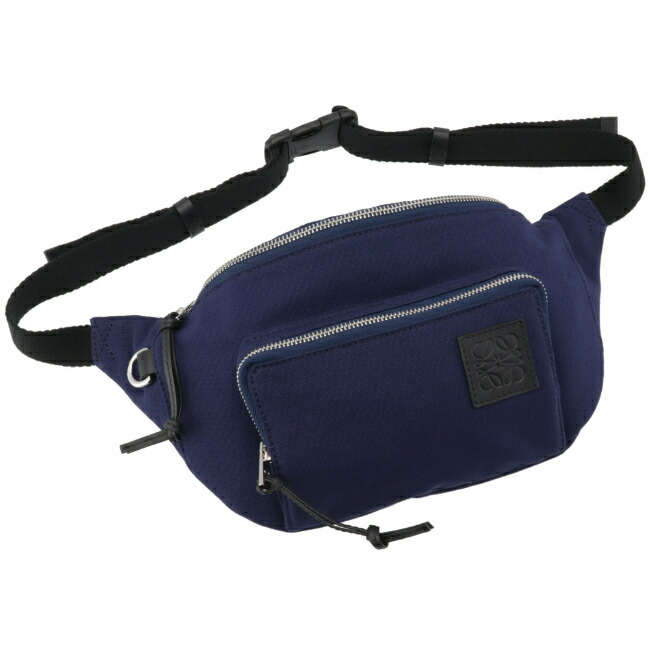 ロエベ Loewe 御徒面子 メンズ Bumbag 肉叢バッグ 細腰車寄せ Navy Blue 21年齢三春夏新作 B687w75x07 0065 5110 ロエベ メンズ ボディバッグ ウエストポーチ Navy Blue Damienrice Com