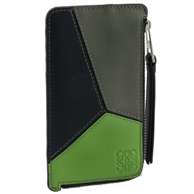 ロエベ Loewe 定期入れ パスケース パスケース メンズ Puzzle C510r50x01 0024 57バッグ 小物 ブランド雑貨 Coin Cardholder Navy Apple Ring 22年春夏新作 Ring スマートウォレット C510r50x01 0024 57 Green Deep 好評販売中